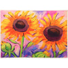 Farmhouse Floral Entry Mat – Sunflowers in the Breeze Theme