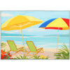 Tropical Style Entry Mat for Indoor Beach House Decor