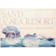 Coastal Welcome Doormat for Beach House Entryways