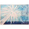 Coastal Welcome Mat for Front Door – Salt Sand Sea Design