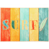 Olivia’s Home Surf Entry Mat – Retro Beach Design for Indoor/Outdoor Use