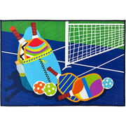 Olivia’s Home Pickleball Welcome Mat for Indoor/Outdoor Entryways