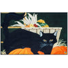 Autumn Cat Entry Rug – Fall Barn Scene Indoor Mat