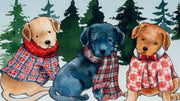 Festive Dog-Themed Entry Rug for Pet Lovers