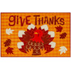 Olivia's Home Give Thanks Entry Mat for Thanksgiving