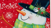 Holiday Snowman Mat by Olivia’s Home – Cheerful Indoor Accent