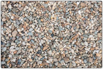 Carpets for Kids Pixel Perfect Pebbles Classroom Rug, Rectangle, Gray