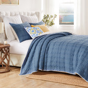Greenland Home Fashions GL-2404GMST Portofino 2-Piece Twin/XL Quilt Set, 68x88 Inch
