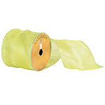 Vickerman Q172855 4" X 10Yd Light Green Royal Satin Ribbon