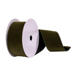 Vickerman Q214613 2.5" X 10 Yards Dark Green Ribbon