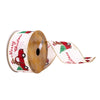 Vickerman Q214623 2.5" X 10 Yards Red Trucks Dogs And Merry Christmas Text Ribbon