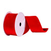 Vickerman Q214893 2.5" X 10 Yards Red Velvet Ribbon