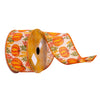 Vickerman Q215063 2.5" X 10 Yards Jute Pumpkin Ribbon