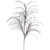 Vickerman QG164016 34" Mocha Glitter Grass Artificial Christmas Spray. Includes 6 Sprays Per Pack.