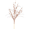 Vickerman QG164228 35" Copper Glitter Berry Artificial Christmas Spray. Includes 6 Sprays Per Pack.