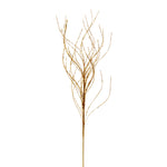 Vickerman QG221030 37" Antique Gold Wavy Twig Glitter Spray 6 Per Bag.