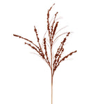 Vickerman QG221588 36" Copper Berry Twig Glitter Spray 6 Per Bag.