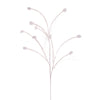 Vickerman QG221711 36" White Mini Star Glitter Spray 6 Per Bag.