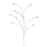 Vickerman QG221711 36" White Mini Star Glitter Spray 6 Per Bag.