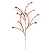 Vickerman QG221788 36" Copper Mini Star Glitter Spray 6 Per Bag.