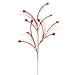 Vickerman QG221788 36" Copper Mini Star Glitter Spray 6 Per Bag.