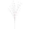 Vickerman QG221911 36" White Berry Glitter Spray 6 Per Bag.