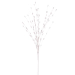 Vickerman QG221911 36" White Berry Glitter Spray 6 Per Bag.