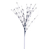 Vickerman QG221931 36" Midnight Blue Berry Glitter Spray 6 Per Bag.