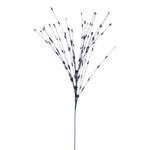 Vickerman QG221931 36" Midnight Blue Berry Glitter Spray 6 Per Bag.