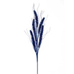 Vickerman QG224202 30" Blue Wheat Glitter Spray 6 Per Bag.