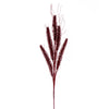 Vickerman QG224203 30" Red Wheat Glitter Spray 6 Per Bag.