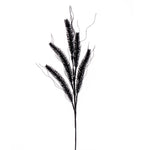 Vickerman QG224217 30" Black Wheat Glitter Spray 6 Per Bag.