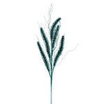 Vickerman QG224242 30" Teal Wheat Glitter Spray 6 Per Bag.