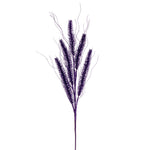 Vickerman QG224266 30" Purple Wheat Glitter Spray 6 Per Bag.