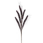 Vickerman QG224275 30" Chocolate Wheat Glitter Spray 6 Per Bag.