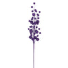 Vickerman QG226766 27" Purple Multi Ball Glitter Spray 4 Per Bag.