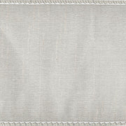 Vickerman QR223614 4 X 10 Yards Gray Dupion Double Fused Dupion Ribbon