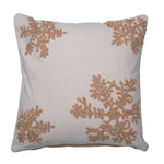 Vickerman QTX17405 Decorative 18" X 18" Falling Flakes Pillow