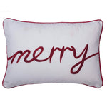 Vickerman QTX17441 Decorative 14" X 20" Merry Pillow