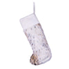 Vickerman QTX21732 20" X 8" Snow Lynx Faux Fur Stocking. It'S Fully Lined And Has A Loop Hanger.