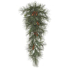 Vickerman R173408 32" X 16" Artificial Nederland Mix Pine Teardrop With 39 Plastic/Needle Tips And 50 Clear Dura-Lit Incandescent Mini Lights