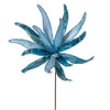 Vickerman RG221732 24" Baby Blue Metallic And Frosted Glitter Papyrus 2 Per Bag.