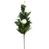 Vickerman RL191937 37" Green Cypress Blend Artificial Christmas Spray