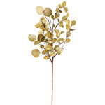 Vickerman RL192334 34" Gold Eucalyptus Artificial Christmas Spray. Includes 3 Sprays Per Pack.