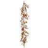 Vickerman RL192472 5' Copper Eucalyptus Artificial Christmas Garland Unlit