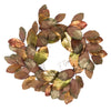 Vickerman RL192732 32" Mocha Magnolia Leaf Artificial Christmas Wreath Unlit