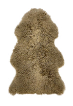 Longwool Curly Sheepskin Rug 2'x3' – Single Pelt Natural Wool Rug with Textured Finish for Indoor Decor by Auskin