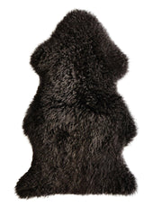 Natural Curly Sheepskin Accent Rug