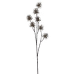 Vickerman RN198138 33" Champagne Glitter Urchin Artificial Christmas Spray. Includes 2 Sprays Per Pack.