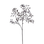 Vickerman RN198507 29" Silver Bamboo Leaf Artificial Christmas Spray. Includes 4 Sprays Per Pack.